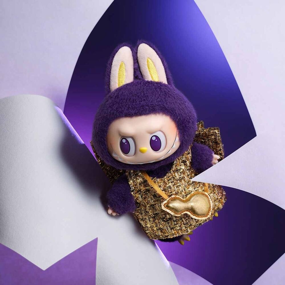 🪽 POP MART LABUBU × PRONOUNCE “Wings of Fortune” Vinyl Plush Hanging Card ✨🖤